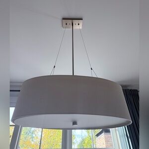 Modern White Pendant Light Fixture Philips Alexis
